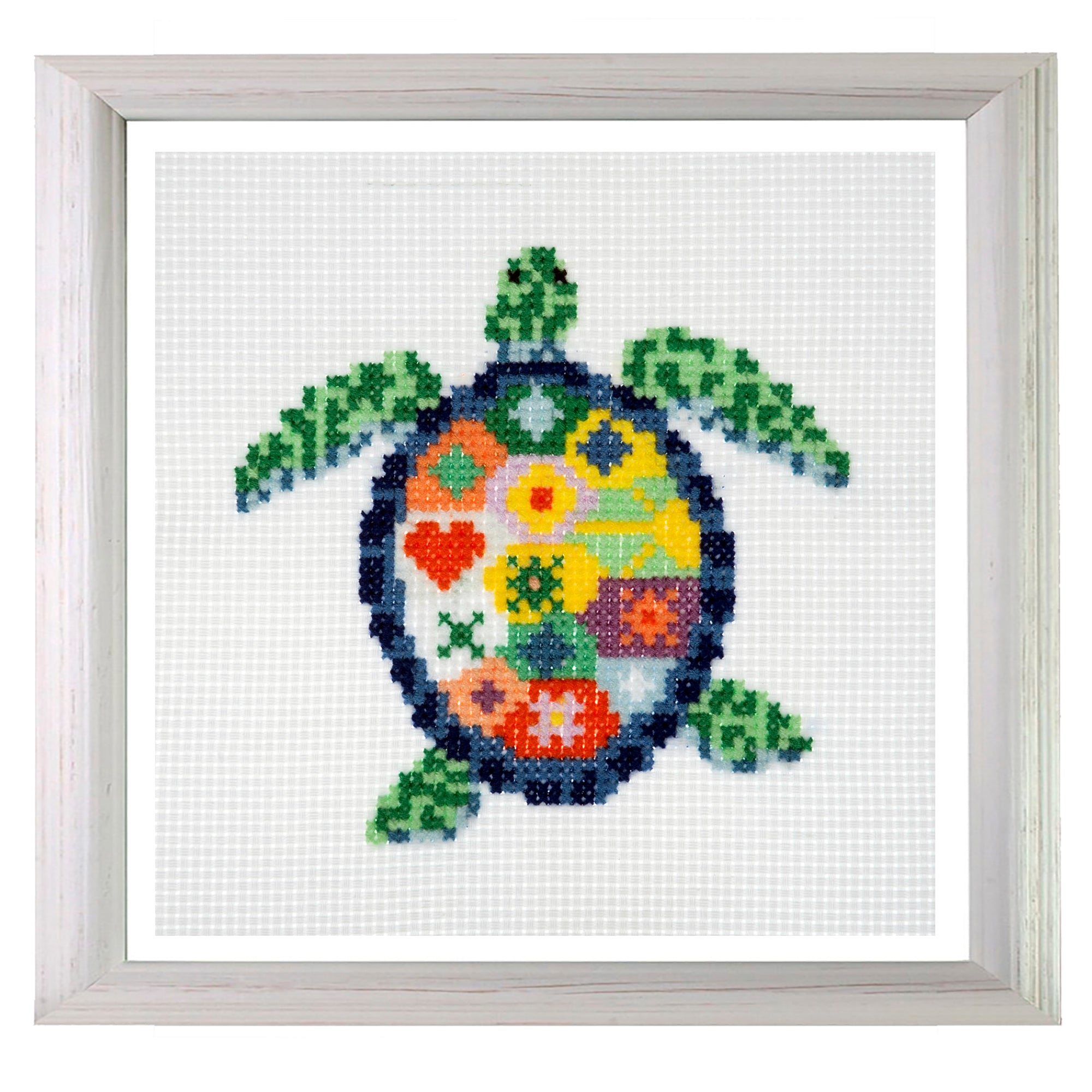 Trimits Mini Counted Cross Stitch Kit: Sea Turtle