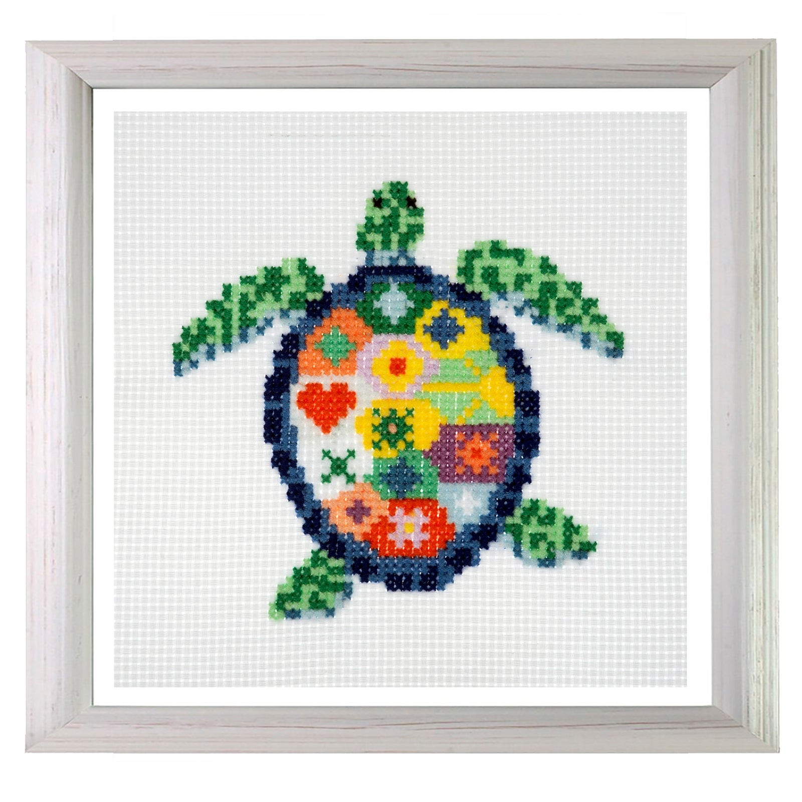 Trimits Mini Counted Cross Stitch Kit: Sea Turtle | Buy Online from The Home Crafters