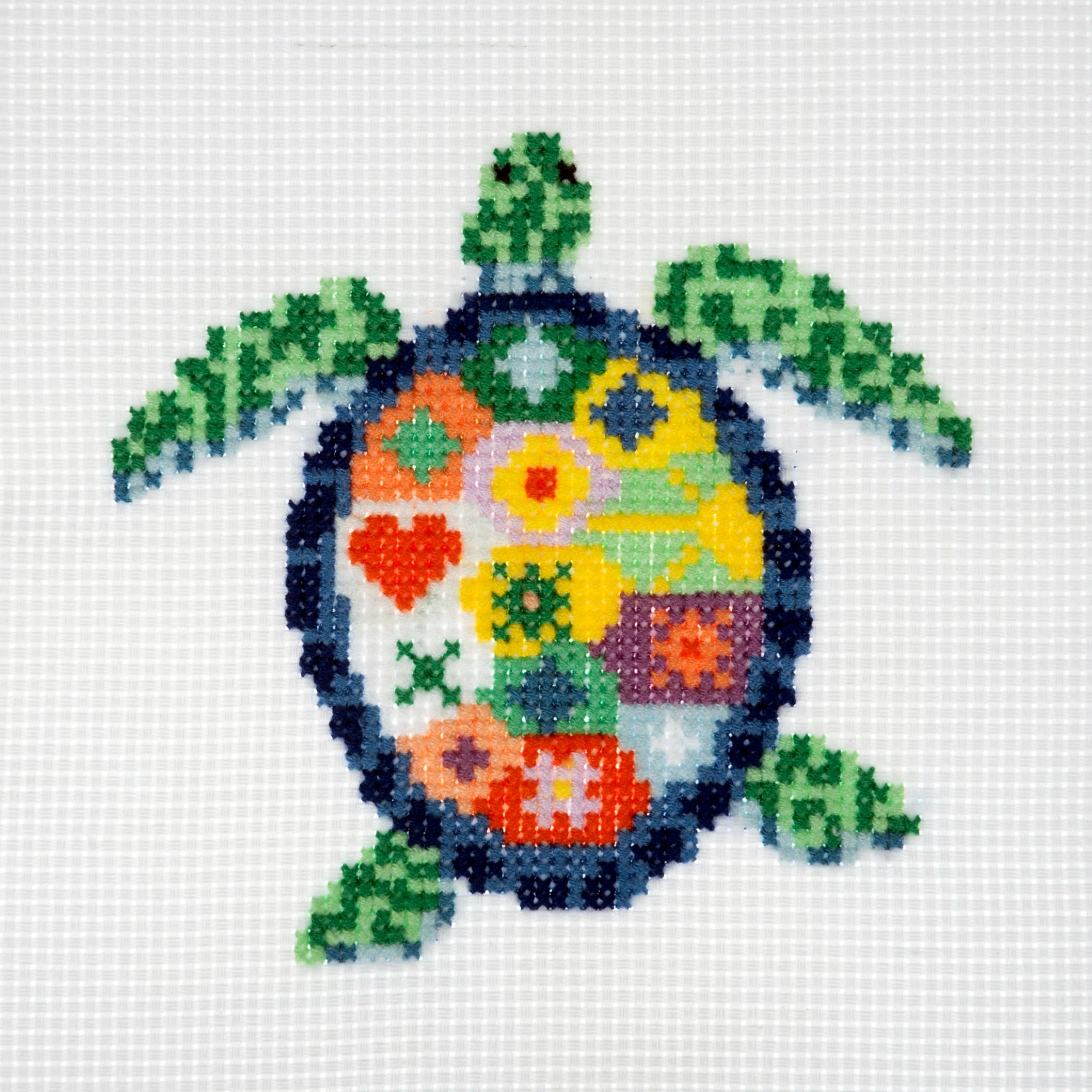 Trimits Mini Counted Cross Stitch Kit: Sea Turtle