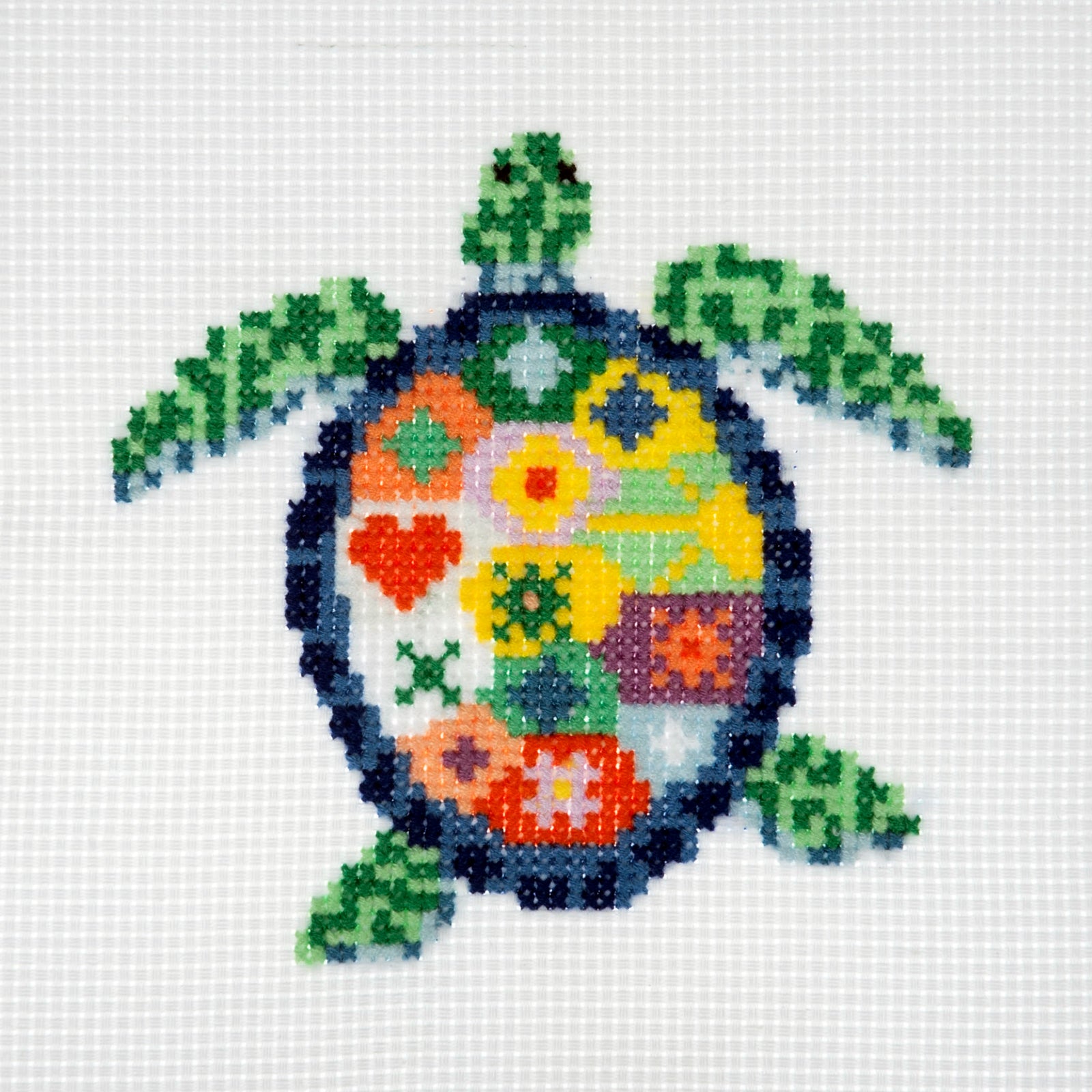 Trimits Mini Counted Cross Stitch Kit: Sea Turtle | Buy Online from The Home Crafters