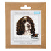 Trimits Mini Counted Cross Stitch Kit: Springer Spaniel | Buy Online from The Home Crafters