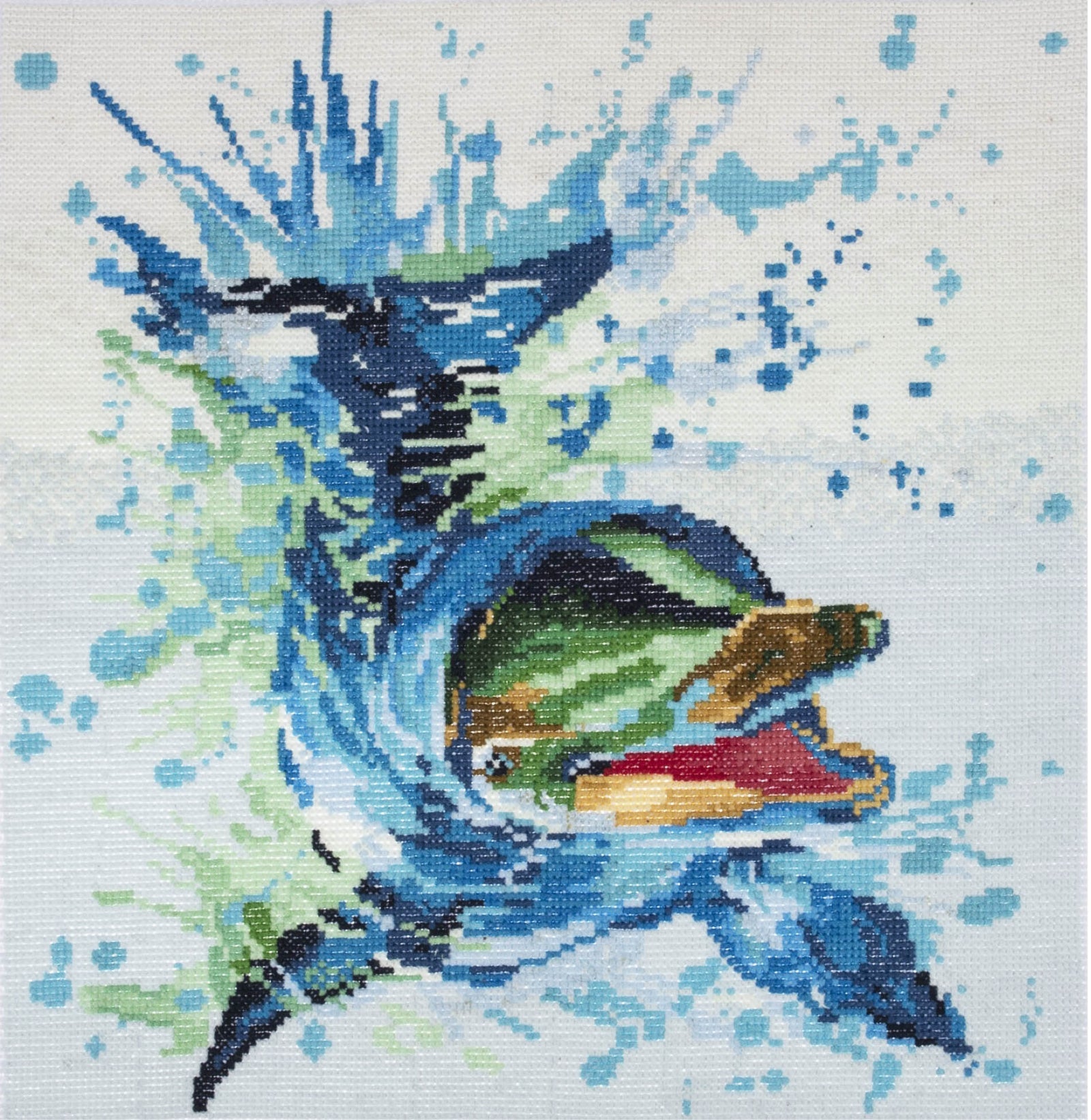 Trimits Mini Counted Cross Stitch Kit: Dolphin | Buy Online from The Home Crafters