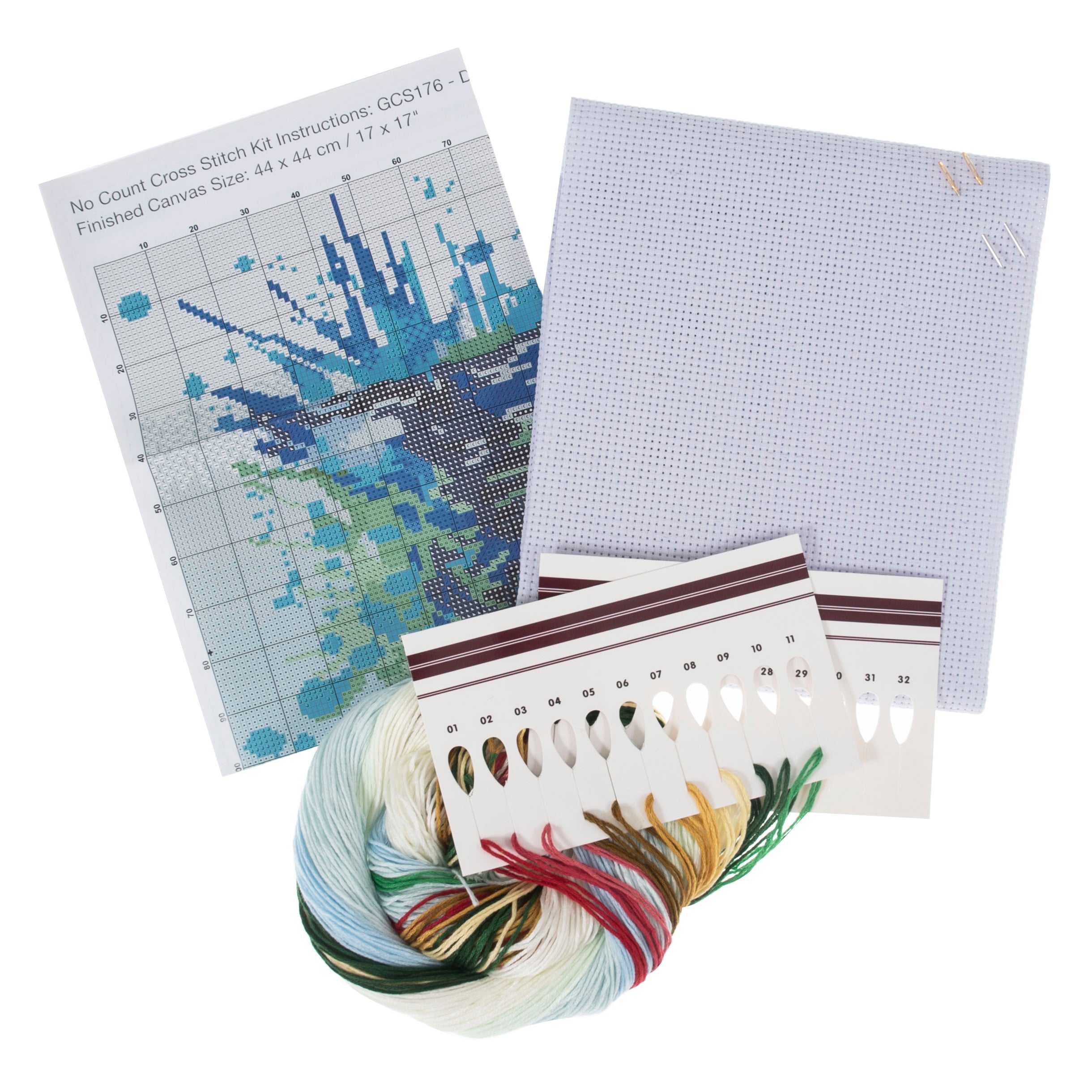 Trimits Mini Counted Cross Stitch Kit: Dolphin