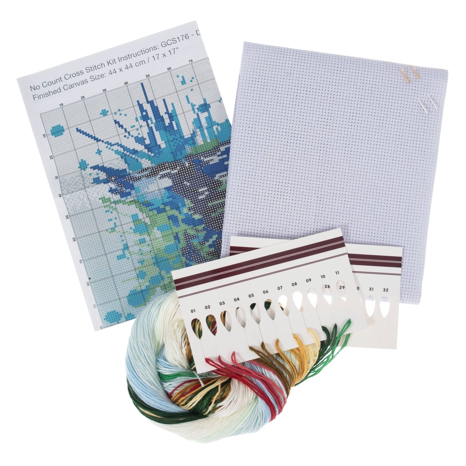 Trimits Mini Counted Cross Stitch Kit: Dolphin | Buy Online from The Home Crafters