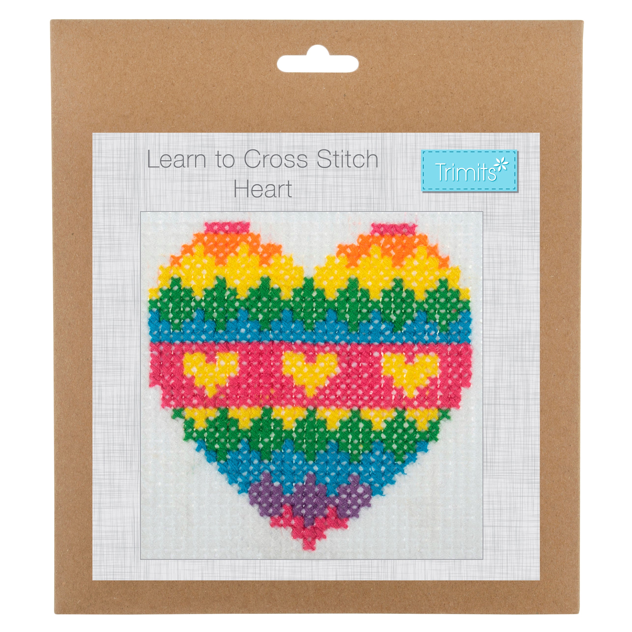 Trimits Learn to Cross Stitch Kit - various designs