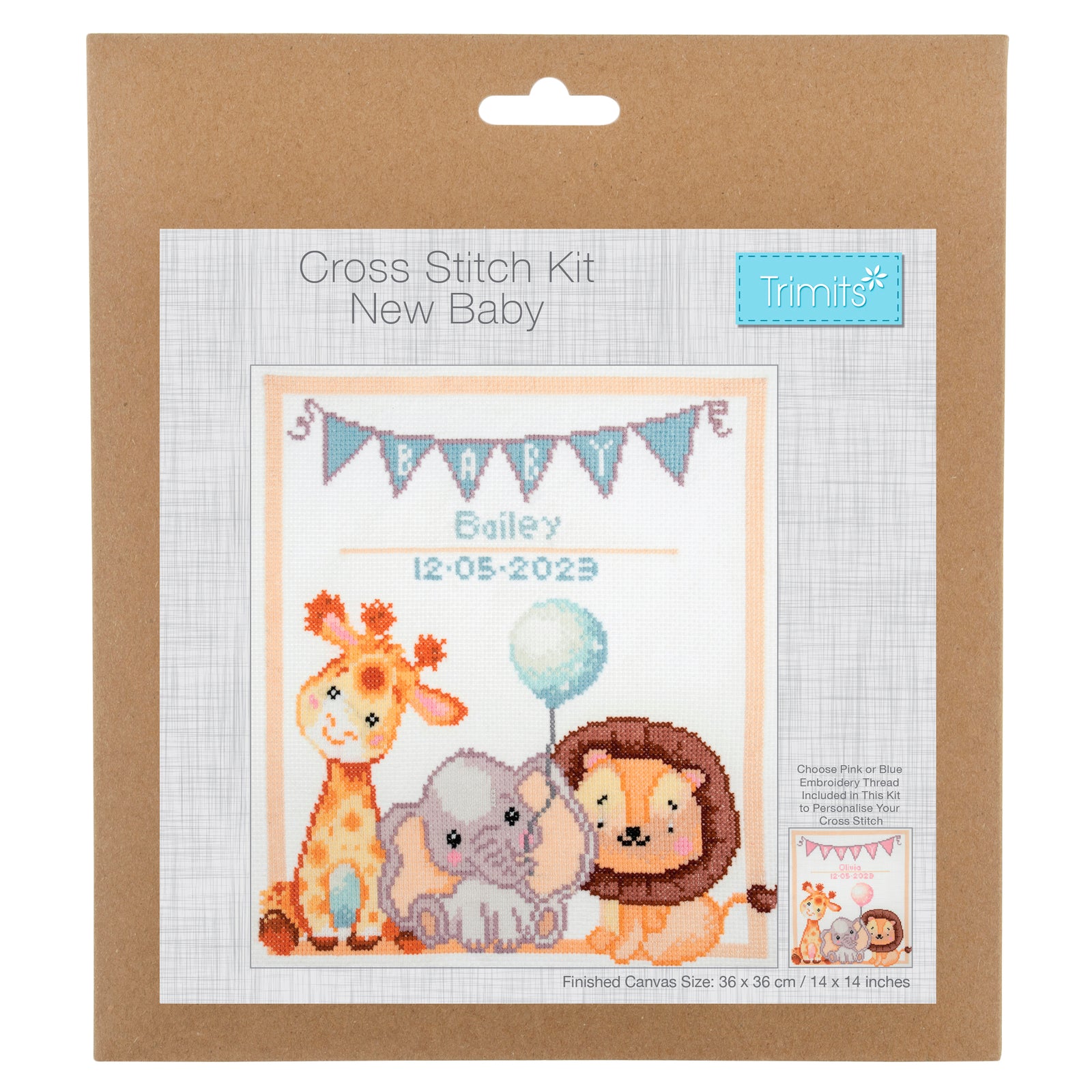 Trimits Large Counted Cross Stitch Kit - various