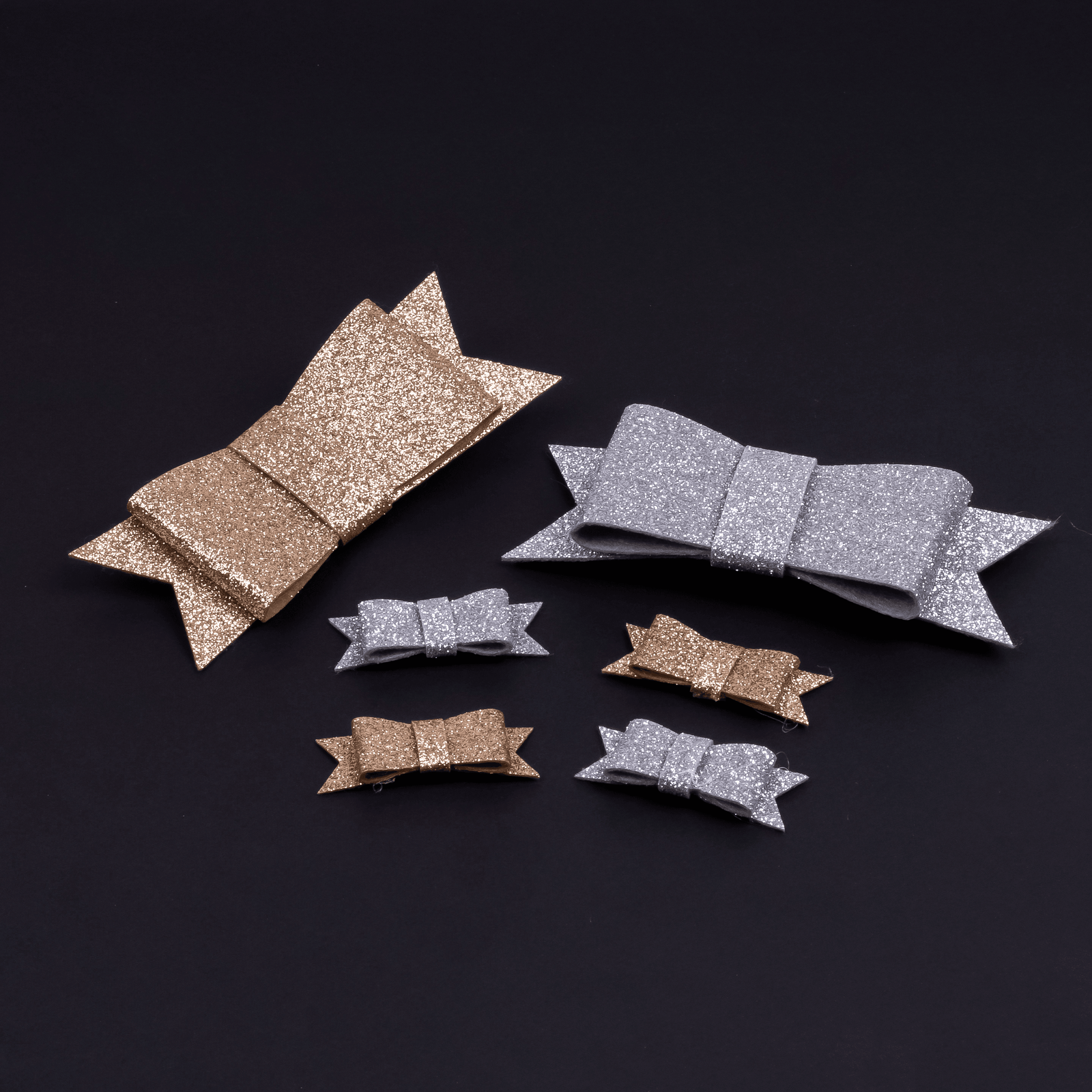 Glitter Felt Sheet 30 x 23cm: Firm - Various Colours
