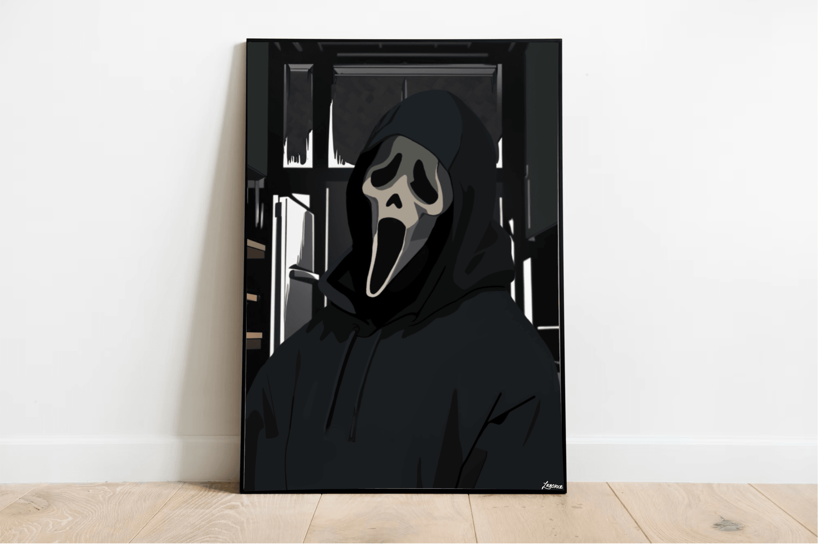 Ghost Face Wall Art – Horror Kitchen Aesthetic | Buy Online from The Home Crafters