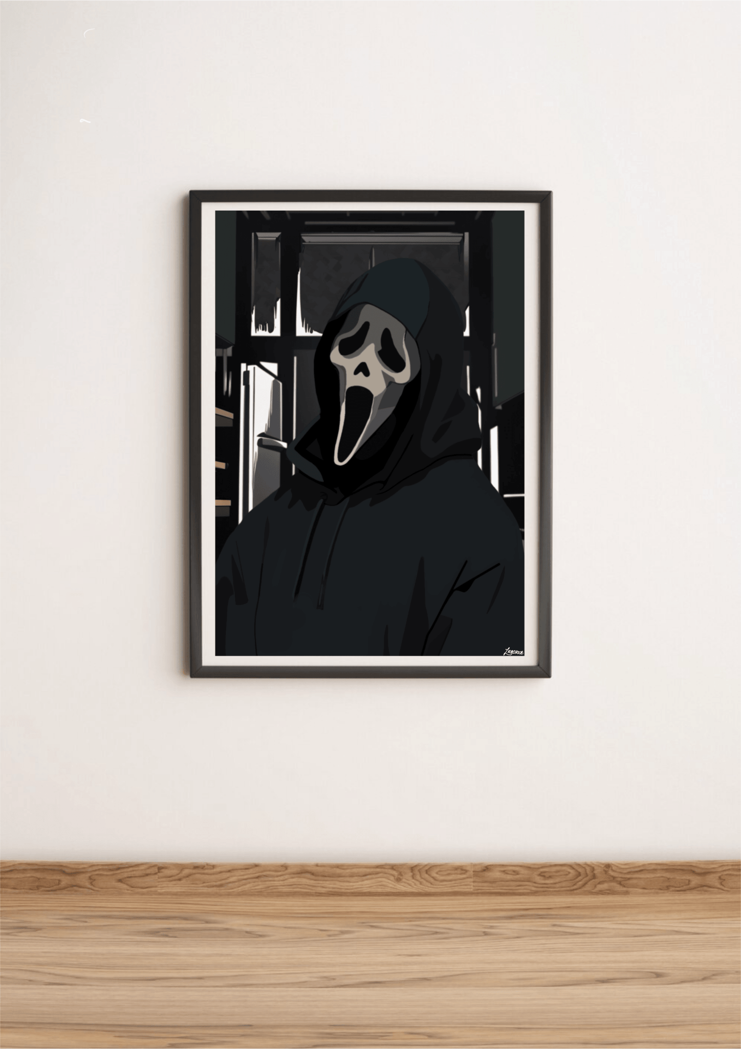 Ghost Face Wall Art – Horror Kitchen Aesthetic | Buy Online from The Home Crafters