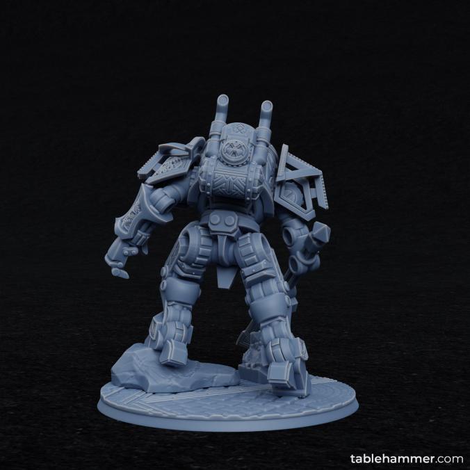 Clockwork Ancient - Space Dwarf golem mech | Buy Online from The Home Crafters