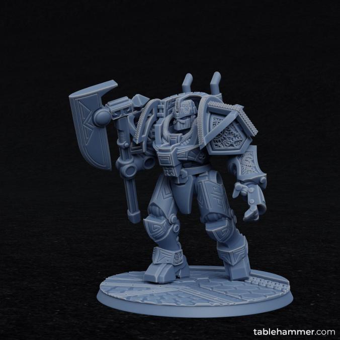Clockwork Ancient - Space Dwarf golem mech | Buy Online from The Home Crafters