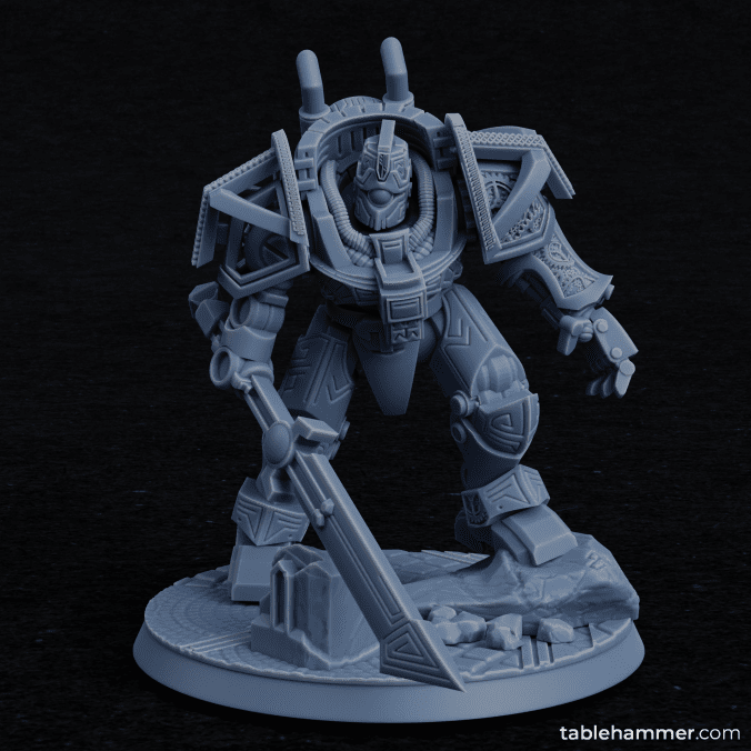 Clockwork Ancient - Space Dwarf golem mech | Buy Online from The Home Crafters