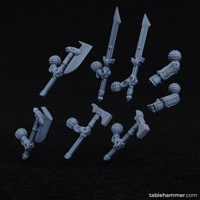 Clockwork Ancient - Space Dwarf golem mech | Buy Online from The Home Crafters