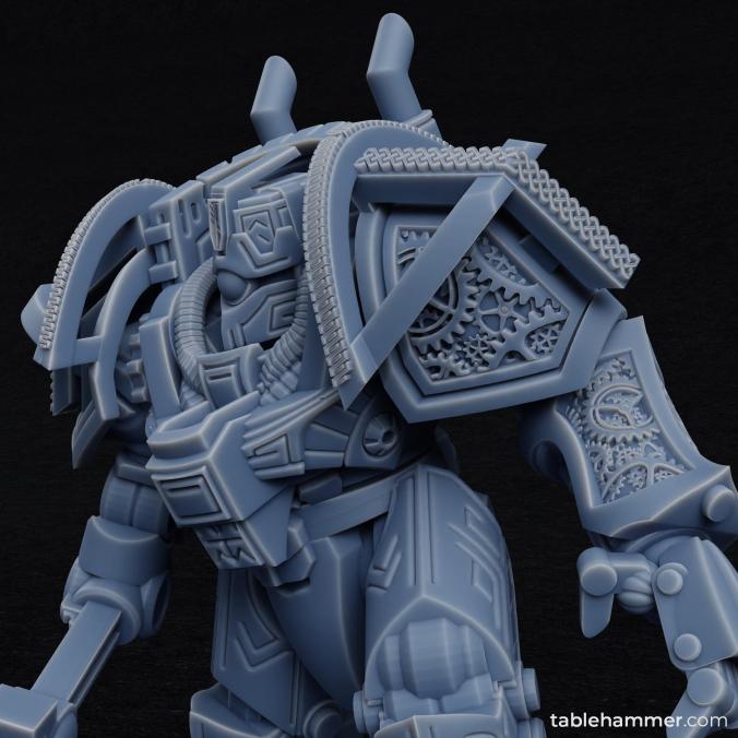 Clockwork Ancient - Space Dwarf golem mech | Buy Online from The Home Crafters