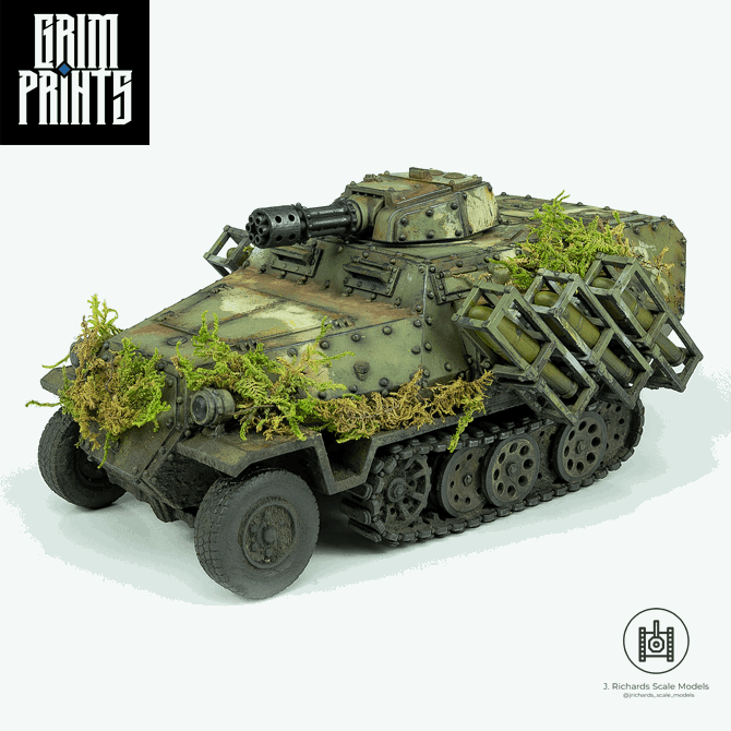 Grim 251 Transport | Artillery Support | Popular as a proxy for tanks from the Imperial Guard | Buy Online from The Home Crafters