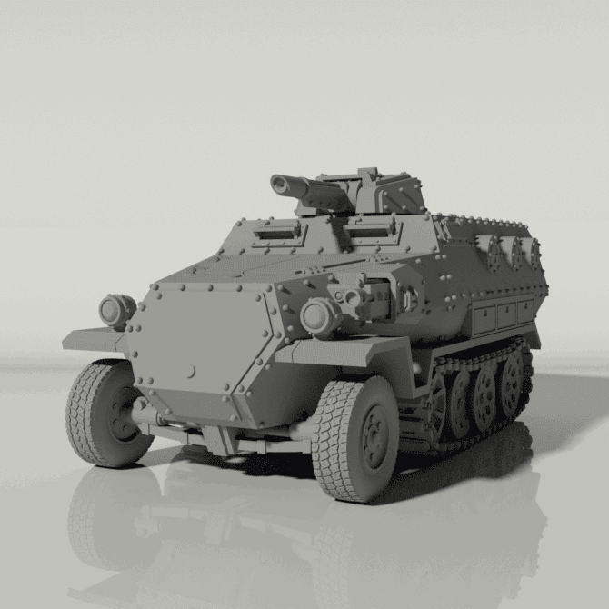 Grim 251 Transport | Artillery Support | Popular as a proxy for tanks from the Imperial Guard | Buy Online from The Home Crafters
