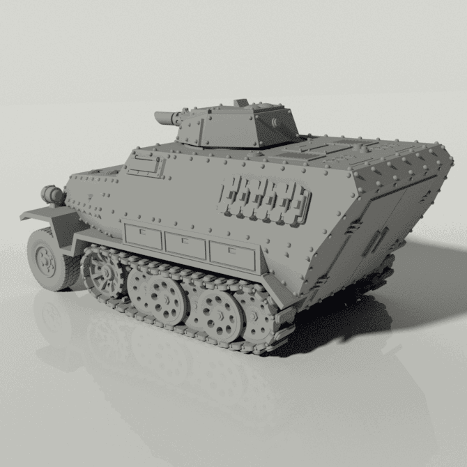 Grim 251 Transport | Artillery Support | Popular as a proxy for tanks from the Imperial Guard | Buy Online from The Home Crafters