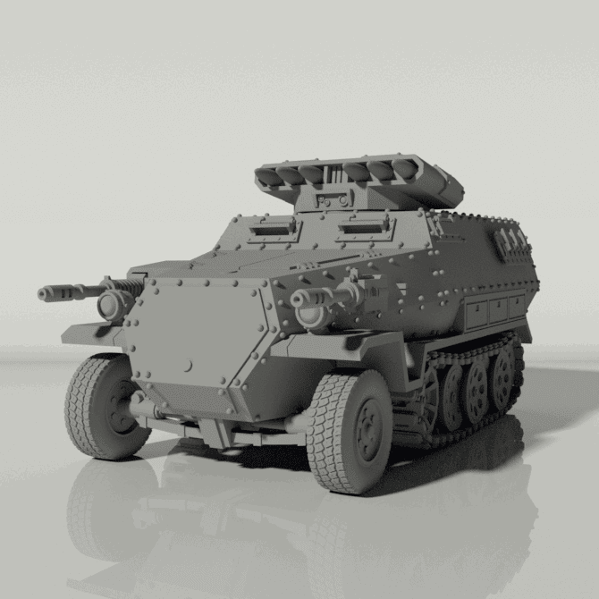 Grim 251 Transport | Artillery Support | Popular as a proxy for tanks from the Imperial Guard | Buy Online from The Home Crafters