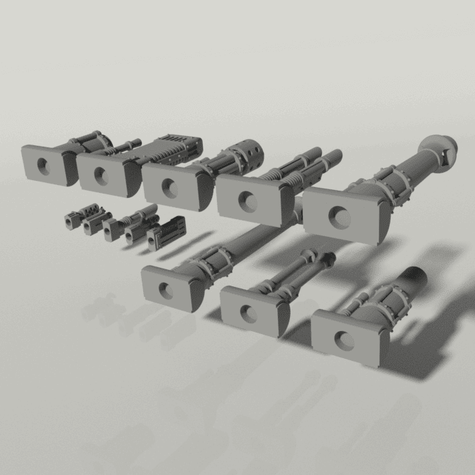 Grim Battle Tank Weapon Kit | Buy Online from The Home Crafters