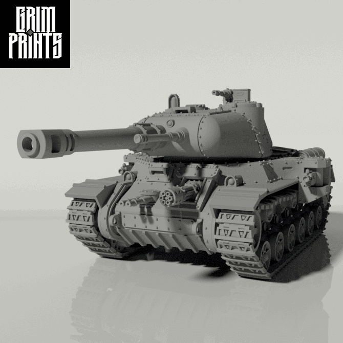 Grim IS - 2 Heavy Tank | Proxy for Rogal Dorn and Macharius build | Buy Online from The Home Crafters