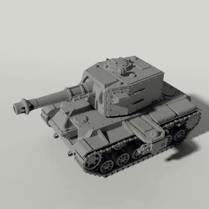 Grim KV - 2 "Ragnarok" Main Battle Tank | Buy Online from The Home Crafters