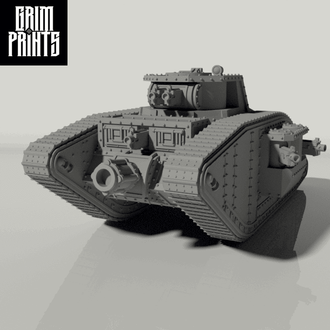 Grim Mark IV Heavy Battle Tank | Buy Online from The Home Crafters