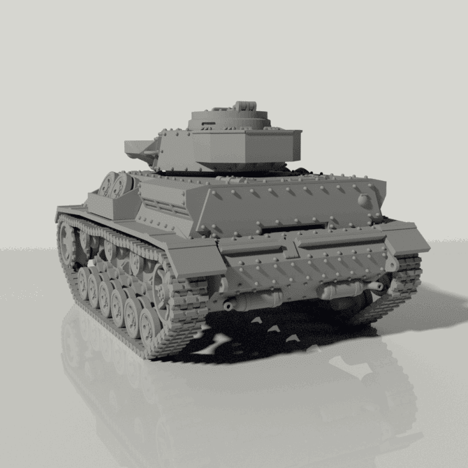 Grim Panzer IV Battle Tank | Buy Online from The Home Crafters