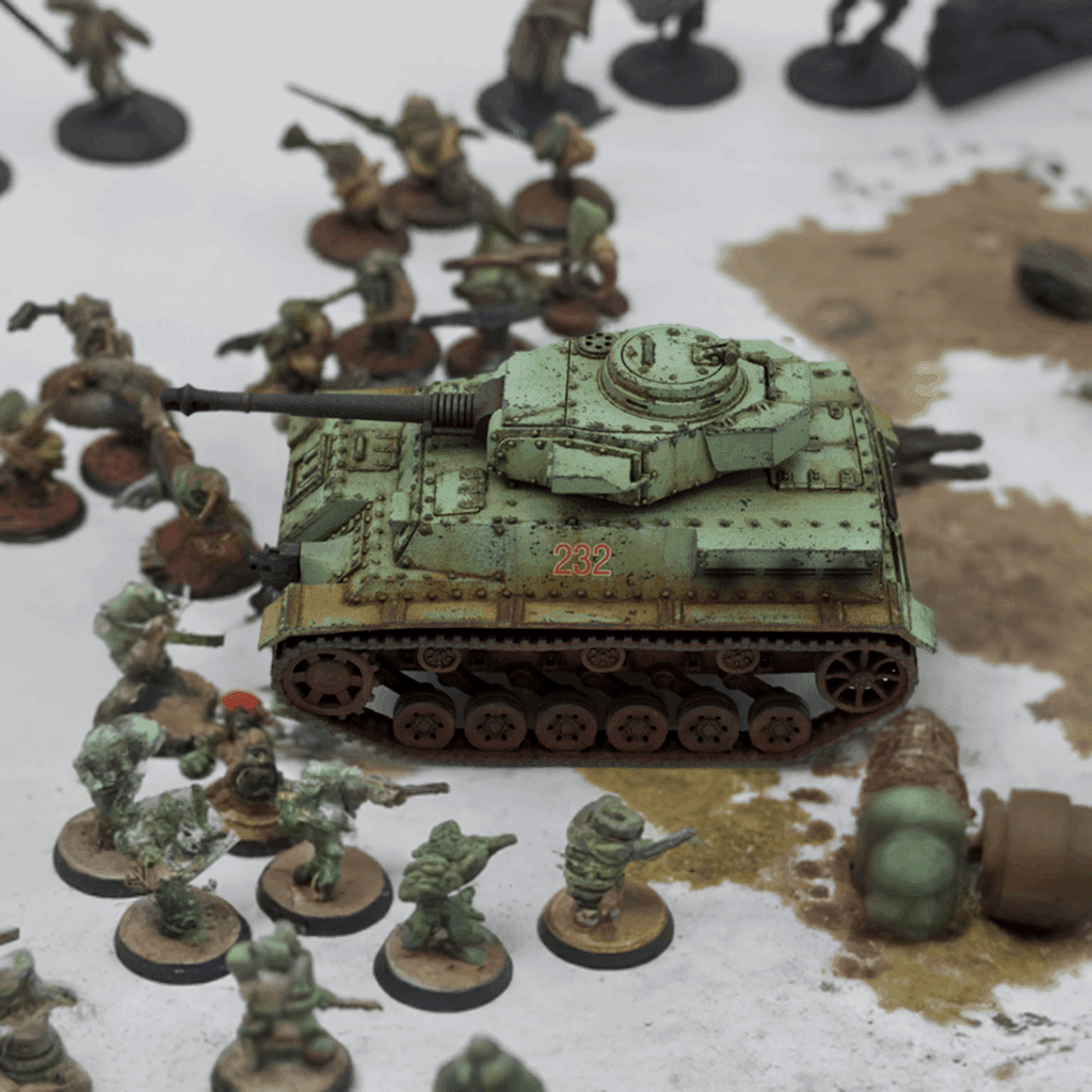 Grim Panzer IV Battle Tank | Buy Online from The Home Crafters