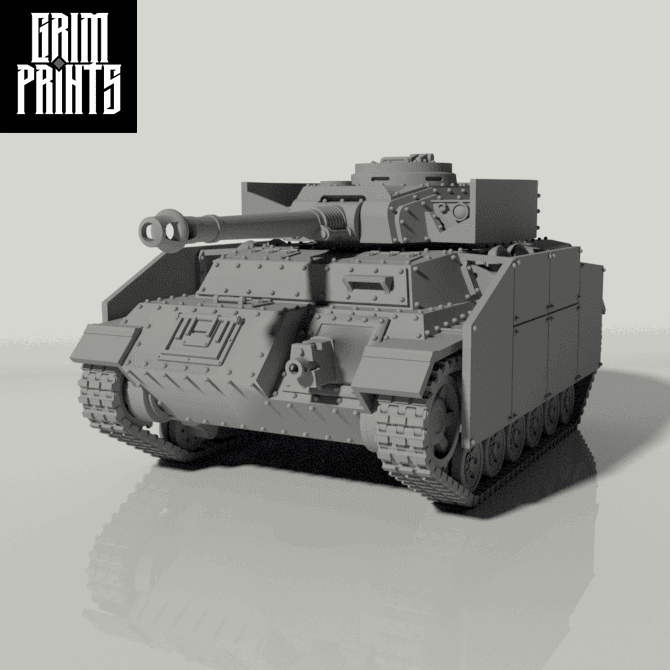 Grim Panzer IV Battle Tank | Buy Online from The Home Crafters