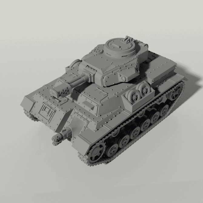 Grim Panzer IV Battle Tank | Buy Online from The Home Crafters