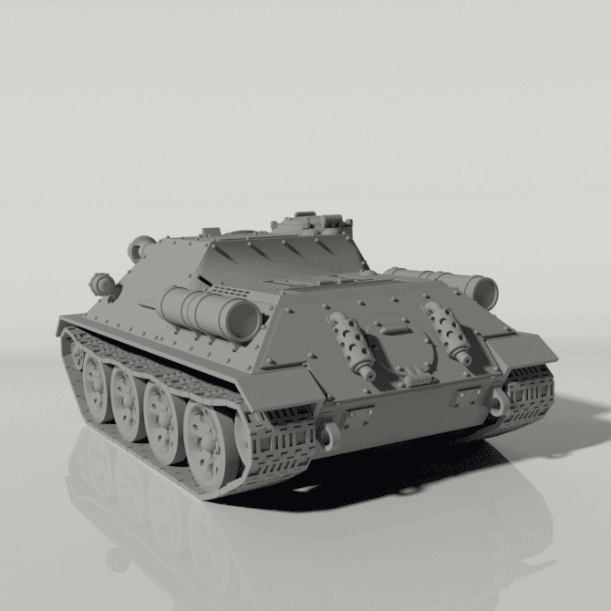 Grim SU - 100 Tank Destroyer / SU - 122 Assault Gun | Buy Online from The Home Crafters