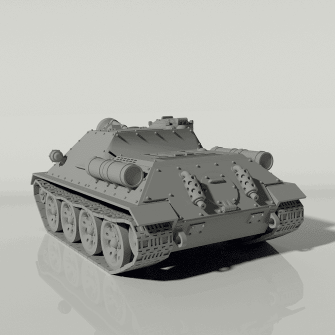 Grim SU - 100 Tank Destroyer / SU - 122 Assault Gun | Buy Online from The Home Crafters