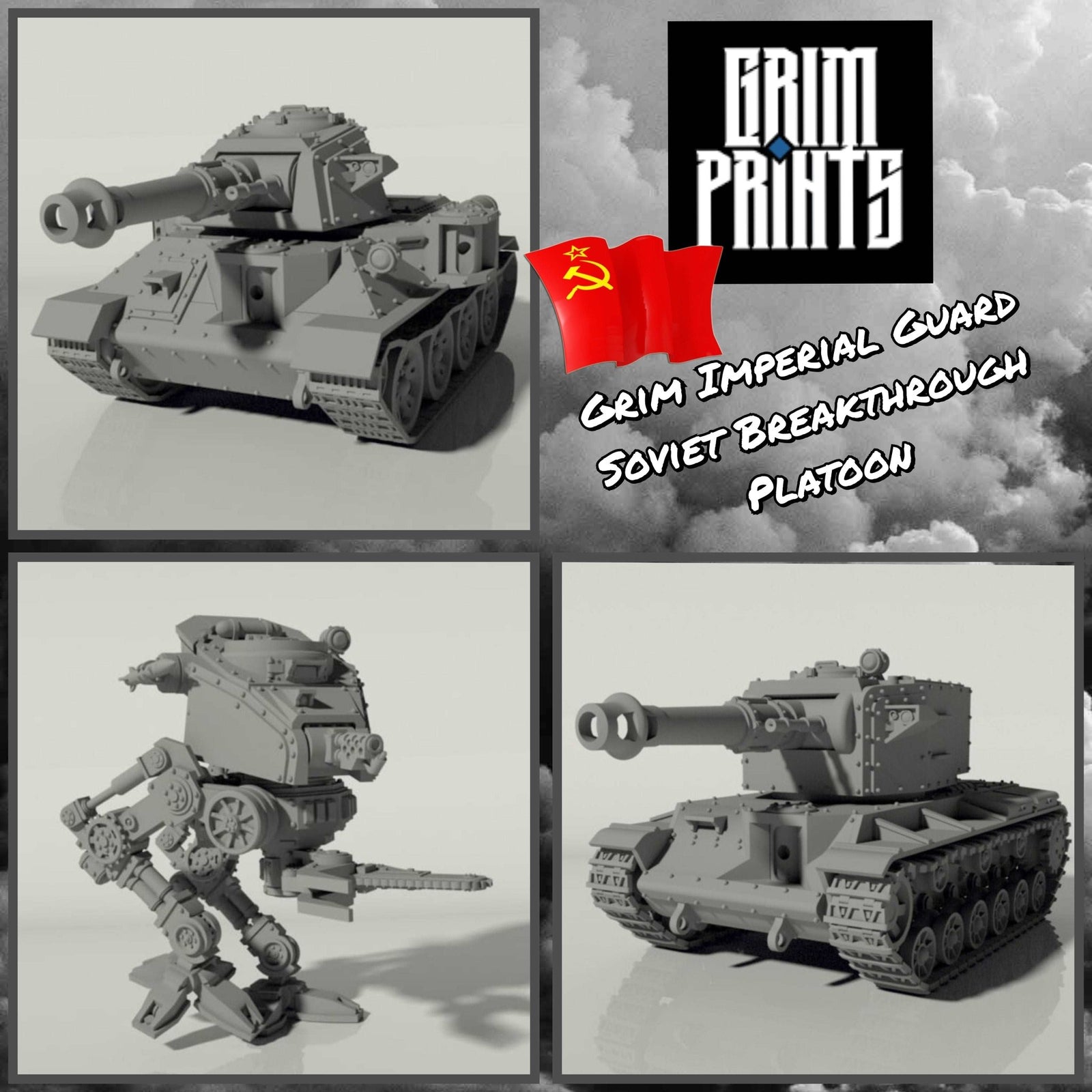 Grim Soviet Breakthrough Platoon Set | Buy Online from The Home Crafters