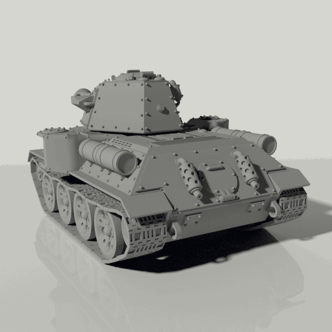 Grim T - 34 Main Battle Tank | Buy Online from The Home Crafters