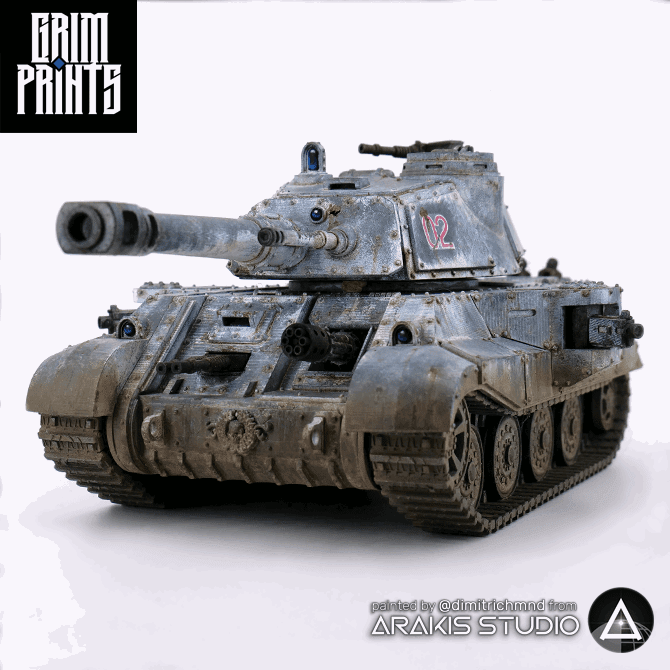 Grim Tiger II Heavy Tank | Buy Online from The Home Crafters
