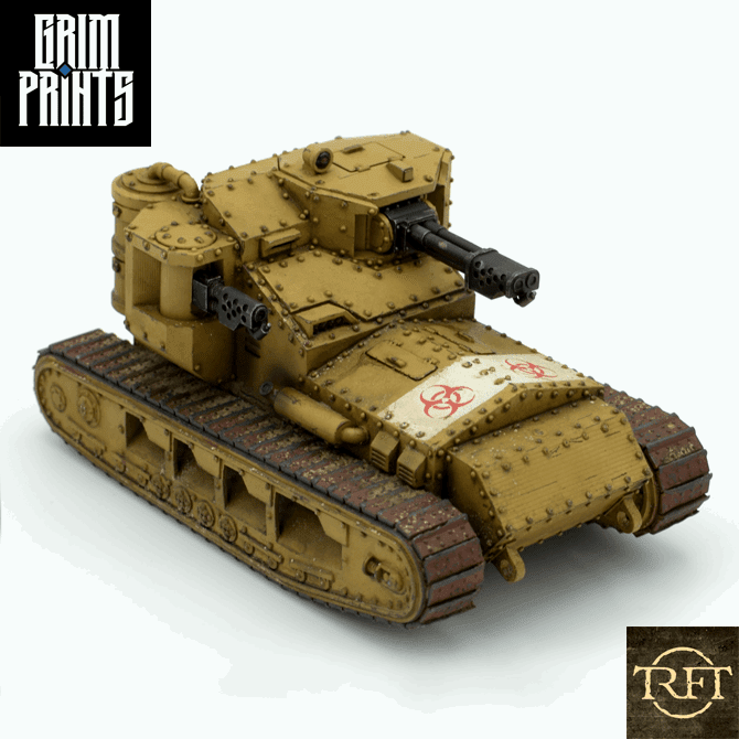 Grim Whippet Flame Tank | Buy Online from The Home Crafters