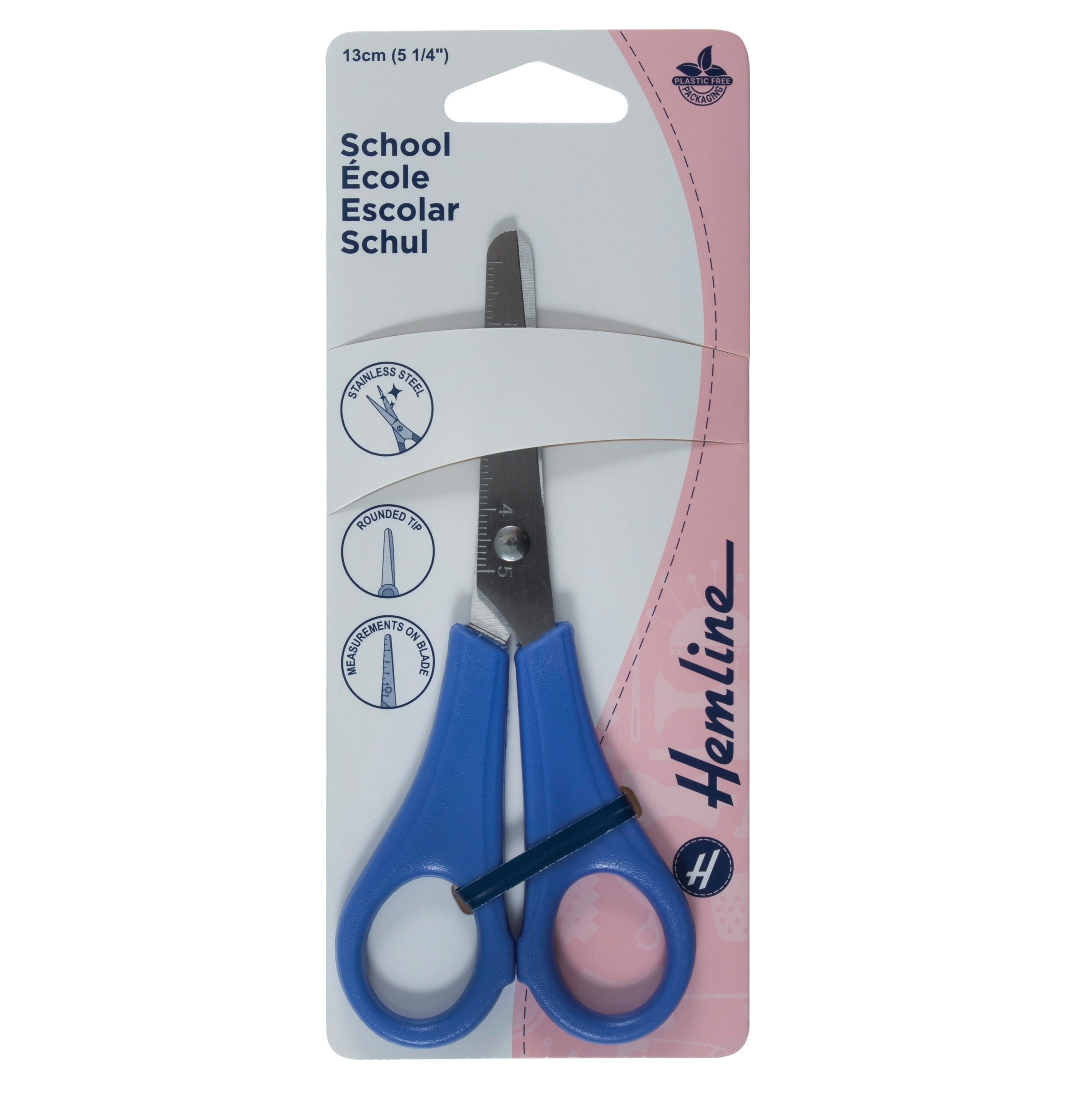 Hemline School Scissors: 13cm
