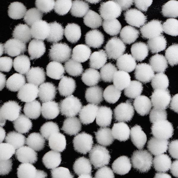 5mm Tiny Pompoms - 120pc | Buy Online from The Home Crafters