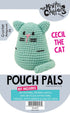 Knitty Critters Pouch Pals Crochet Kit - Cecil The Cat | Buy Online from The Home Crafters