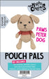 Knitty Critters Pouch Pals Crochet Kit - Paws Peter Dog | Buy Online from The Home Crafters