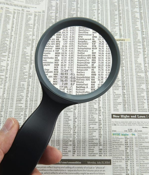 Carson Bi-Focal Magnifier - Handheld Magnifying Glass