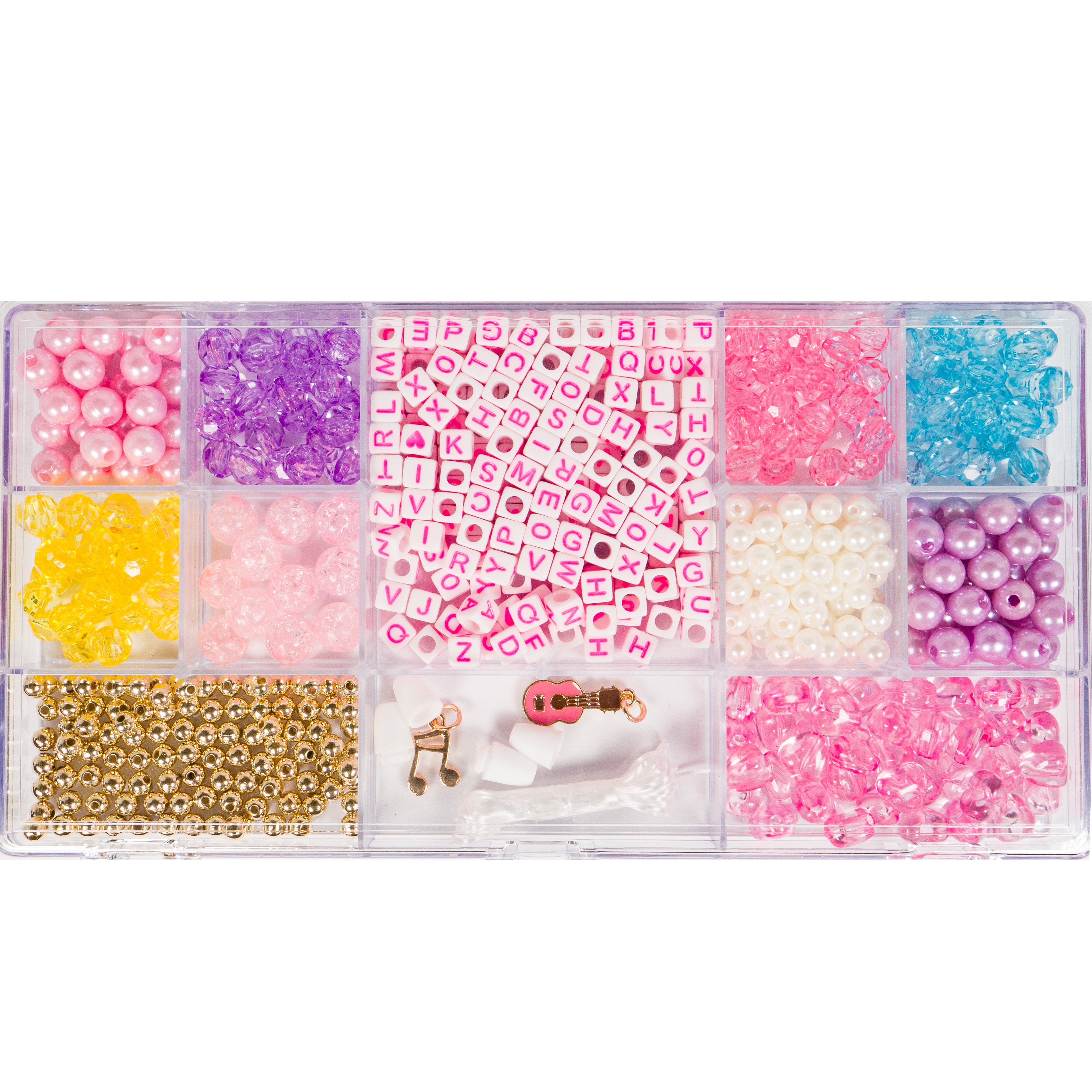 Super Star Jewellery Making Bead Set - choose your colour