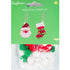 Mini Festive Pom Pom Craft Kit: Santa & Stocking | Buy Online from The Home Crafters