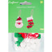 Mini Festive Pom Pom Craft Kit: Santa & Stocking | Buy Online from The Home Crafters