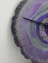 Handpoured Resin: Agate Clock