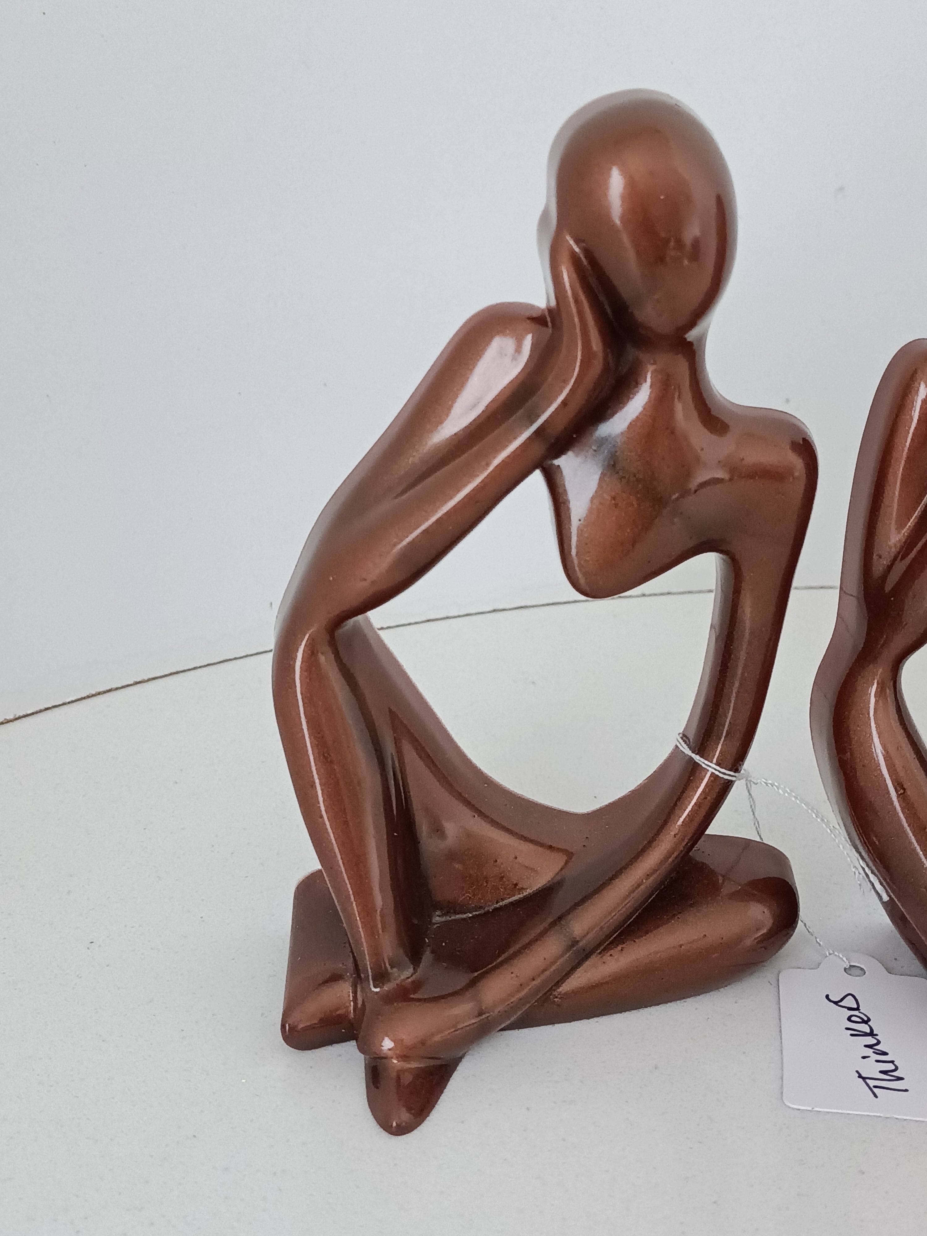 Handpoured Resin: Set of 3 Thinkers Sculpture