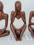 Handpoured Resin: Set of 3 Thinkers Sculpture