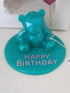 Handpoured Resin: Celebration Bear with Heart Balloon