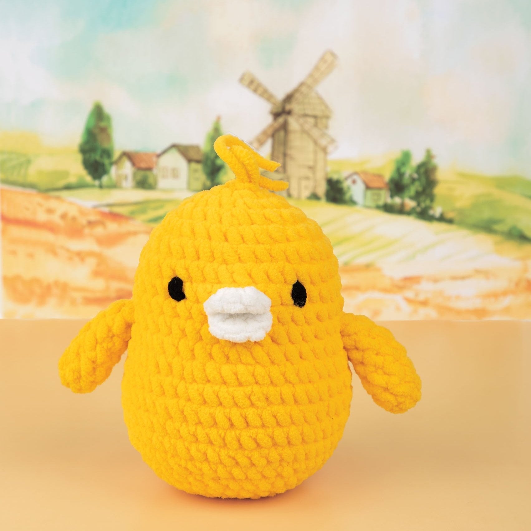 Knitty Critters Hello Softies Crochet Kit: Matilda The Chick