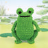 Knitty Critters Hello Softies Crochet Kit: Freddy The Frog